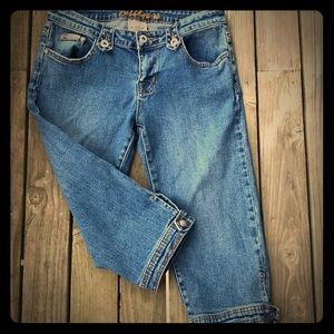 Bubblegum Capri Jeans